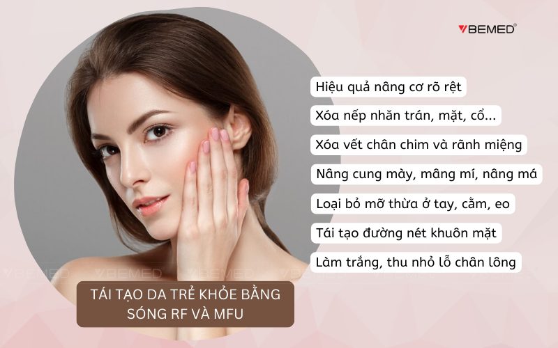 táo tạo da bằng RF và MFU