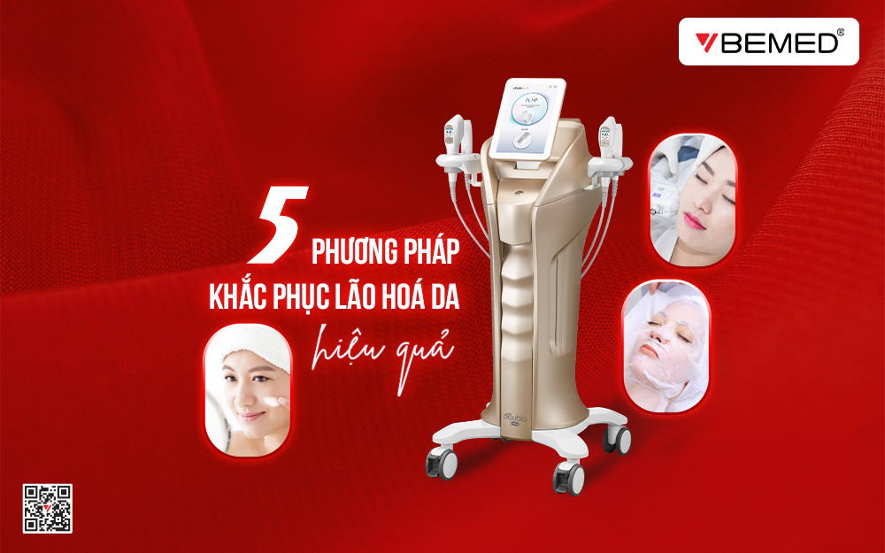 5 phương pháp khắc phục lão hóa da